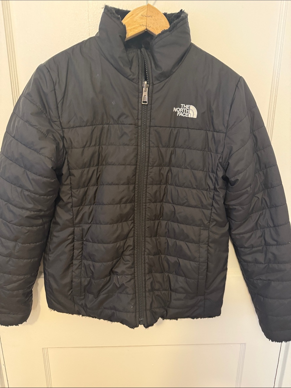 The North Face Kids Black Quilted Puffer Jacket